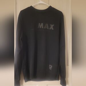 Mens Nike Air Max Black Crewneck Pullover size M